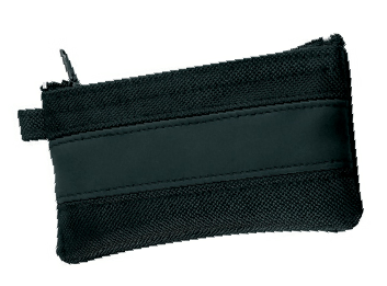 Porte-clés nylon avec bande skaai de couleur CreativDesign 382-69-001 bande noir