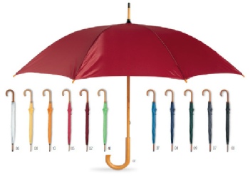 Parapluie avec manche et poignée en bois Cala KC5132