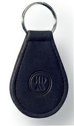 Porte-clés format oval en microfibre CreativDesign 723-55