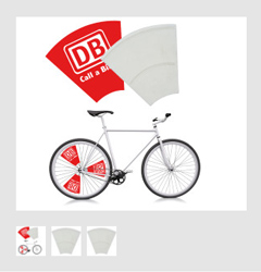 Décoration pour roues de vélo Husum réf 2846