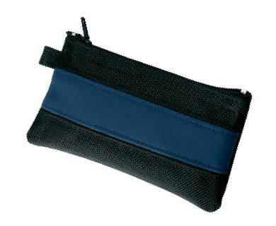 Porte-clés nylon avec bande skaai de couleur CreativDesign 382-69-004 Bande bleu