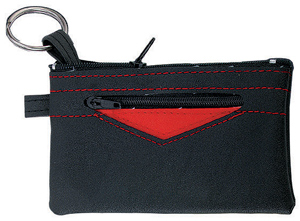 Porte-clés nylon avec dessein triangle de couleur CreativDesign 266-65-003 Triangle rouge