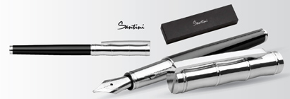 Set de stylo à bille métallique et stylo roller CALIOPE SET 12515